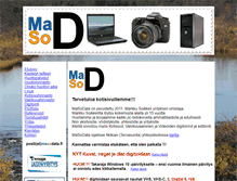 Tablet Screenshot of masodata.fi